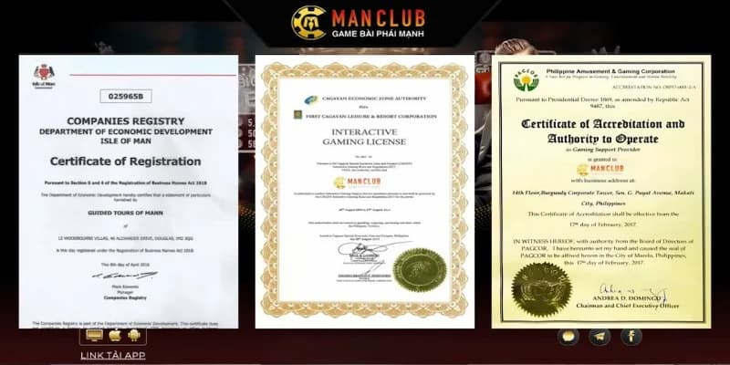 Lợi ích khi nền tảng sở hữu giấy phép hoạt động Manclub